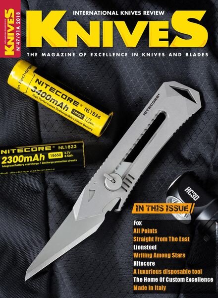 Knives International Review – N47 2018 Cover