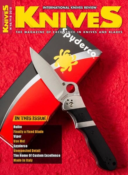 Knives International Review – N48 2018 Cover