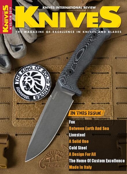 Knives International Review – N52 2019 Cover