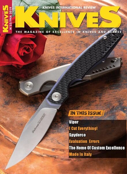 Knives International Review – N53 2019 Cover