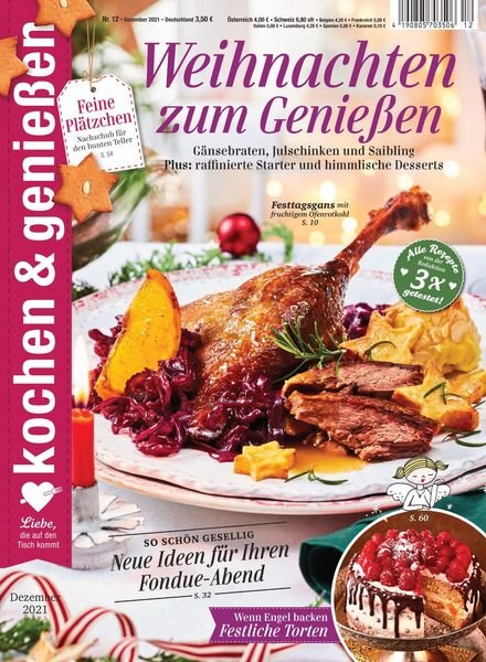 kochen & geniessen – 24 November 2021 Cover