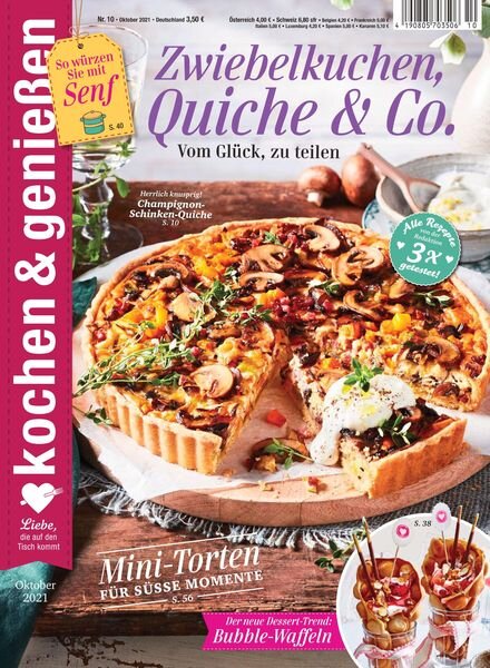 kochen & geniessen – September 2021 Cover