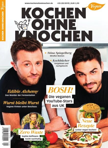 Kochen ohne Knochen – Mai 2019 Cover