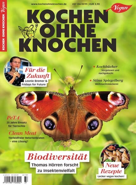 Kochen ohne Knochen – November 2019 Cover