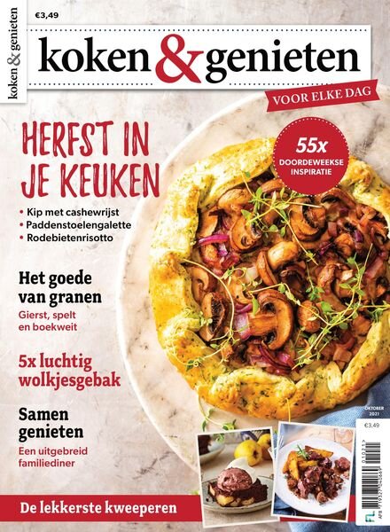 Koken & Genieten – 21 september 2021 Cover