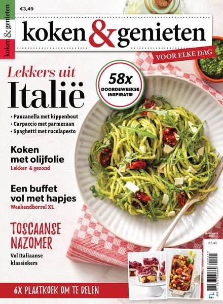 Koken & Genieten – 24 augustus 2021 Cover