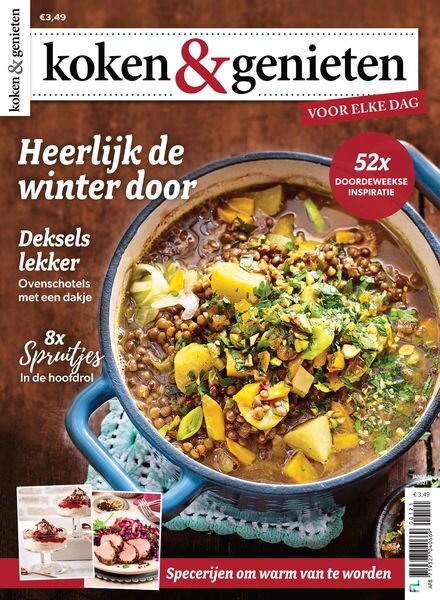 Koken & Genieten – 29 december 2020 Cover