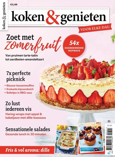 Koken & Genieten – 29 juni 2021 Cover