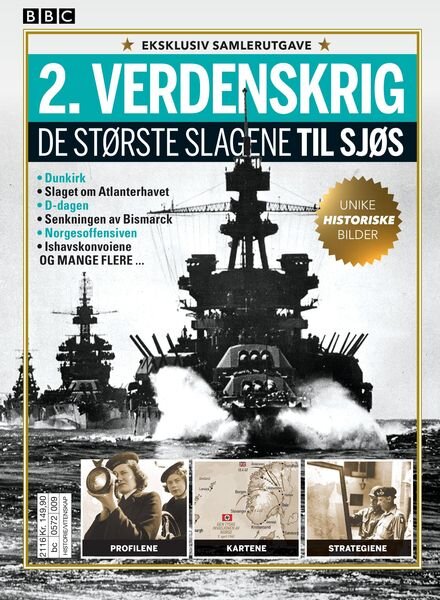 Krigshistorie Norge – april 2021 Cover