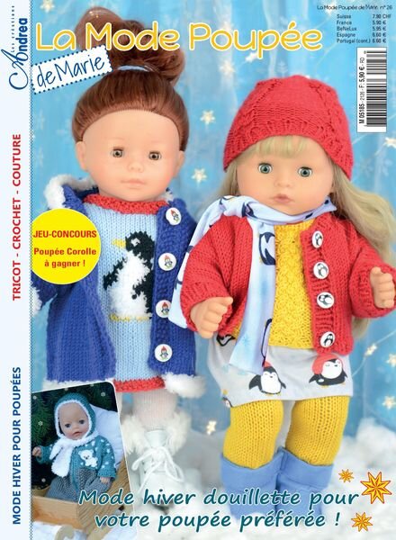 La Mode Poupee de Marie – novembre 2021 Cover