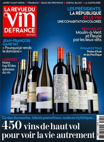 La Revue du Vin de France – novembre 2021 Cover