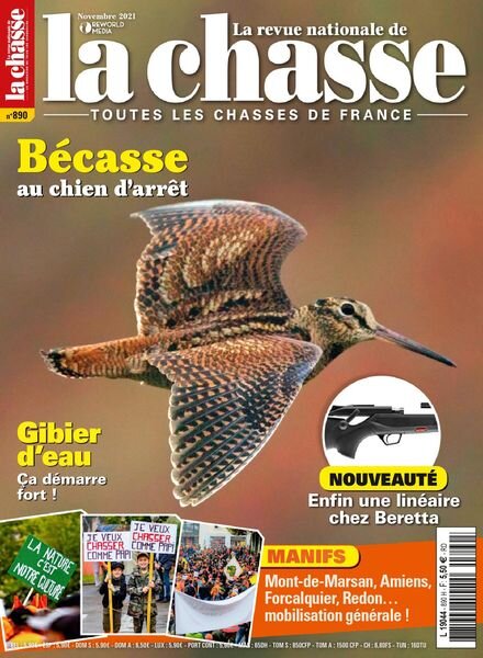 La Revue Nationale de la Chasse – novembre 2021 Cover