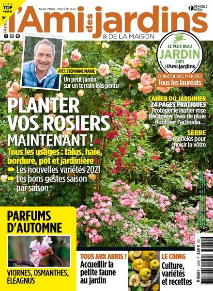 L’Ami des Jardins – novembre 2021 Cover
