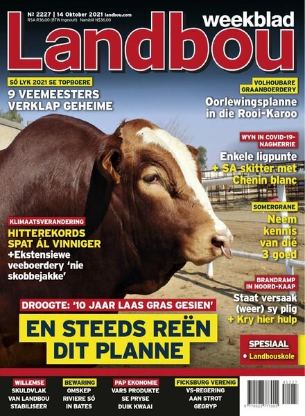 Landbouweekblad – 14 Oktober 2021 Cover