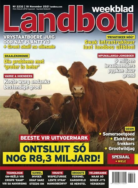 Landbouweekblad – 18 November 2021 Cover