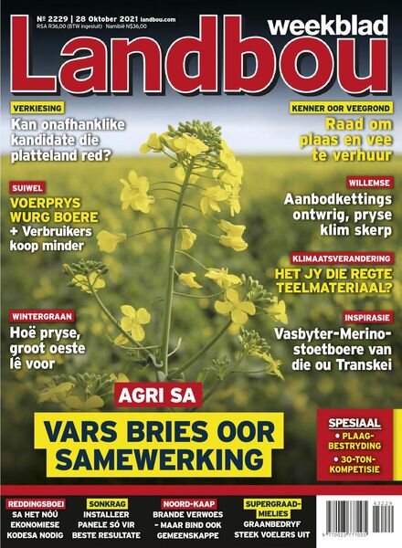 Landbouweekblad – 28 Oktober 2021 Cover