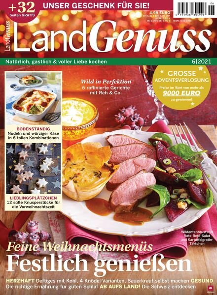 LandGenuss – November 2021 Cover