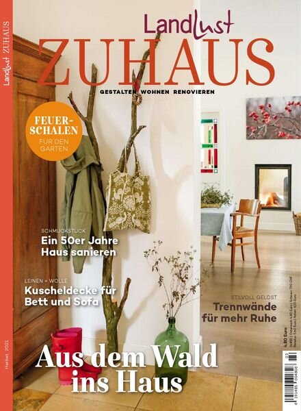 Landlust Zuhaus – Herbst 2021 Cover