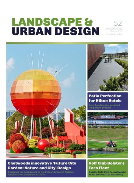 Landscape & Urban Design – November-December 2021 Cover