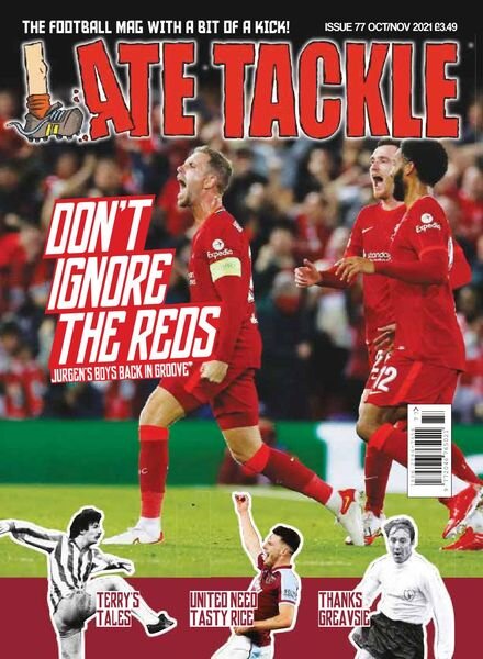 Late Tackle Football – 19 October 2021 Cover