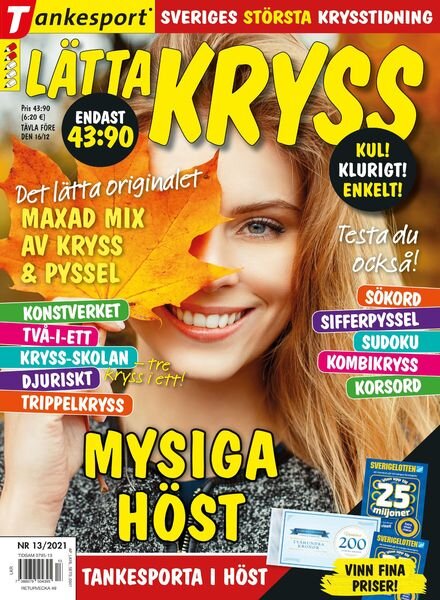 Latta kryss – 11 november 2021 Cover