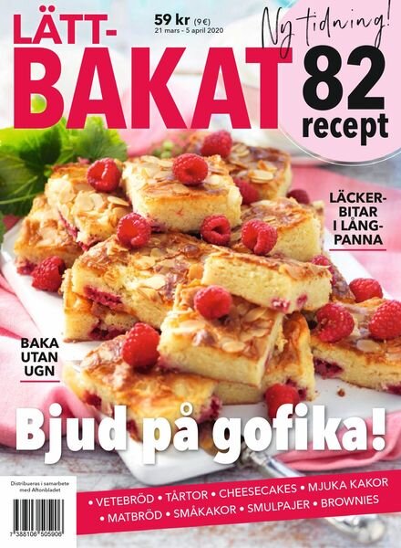 Lattbakat – mars 2020 Cover