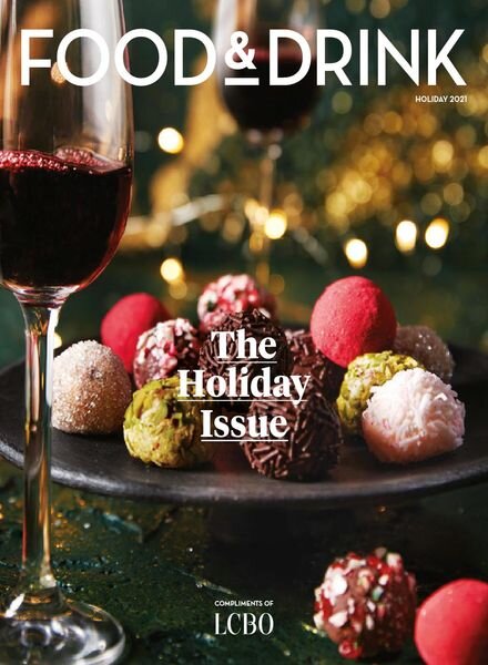 LCBO Food & Drink – Holiday 2021 Cover