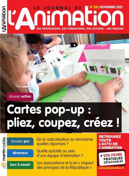 Le Journal de l’Animation – Novembre 2021 Cover
