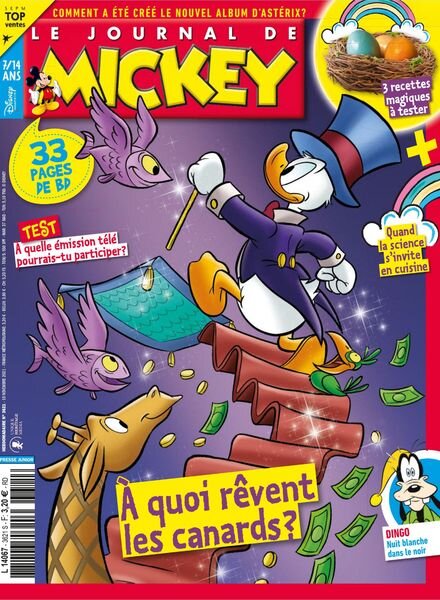 Le Journal de Mickey – 10 Novembre 2021 Cover