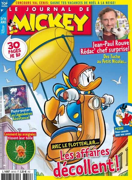 Le Journal de Mickey – 20 Octobre 2021 Cover