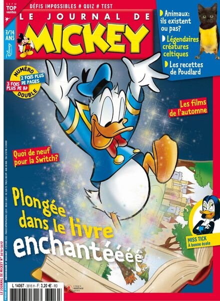 Le Journal de Mickey – 6 Octobre 2021 Cover