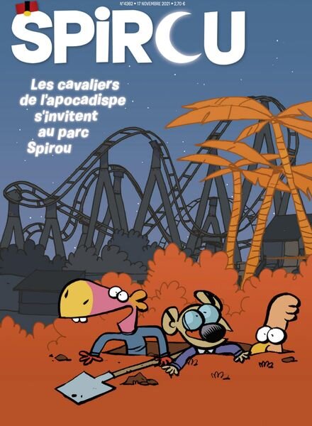 Le Journal de Spirou – 17 Novembre 2021 Cover