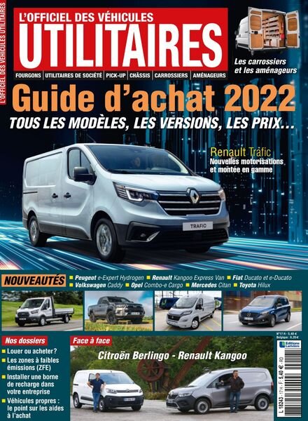Le Monde du Plein-Air – Hors-Serie Vehicules Utilitaires – N17 2021 Cover