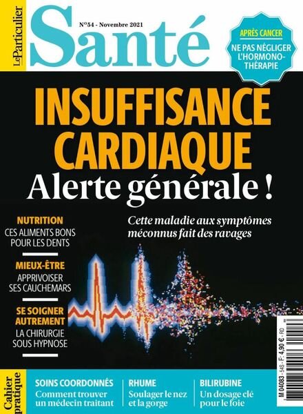 Le Particulier Sante – Novembre 2021 Cover