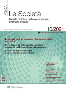 Le Societa – Ottobre 2021