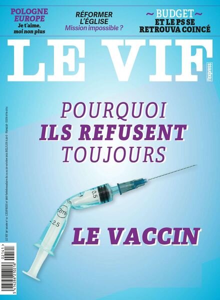 Le Vif L’Express – 14 Octobre 2021 Cover