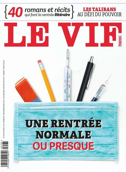 Le Vif L’Express – 2 Septembre 2021 Cover