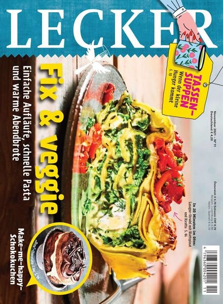 Lecker – Oktober 2021 Cover