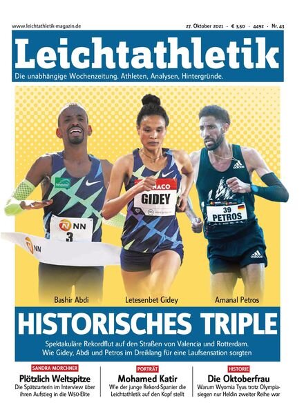 Leichtathletik – 27 Oktober 2021 Cover