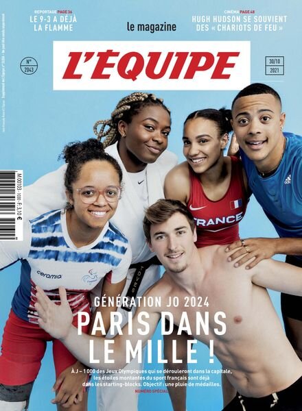 L’Equipe Magazine – 30 Octobre 2021 Cover