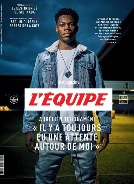 L’Equipe Magazine – 6 Novembre 2021 Cover