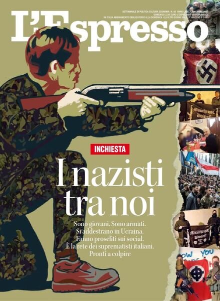 l’Espresso – 7 Novembre 2021 Cover