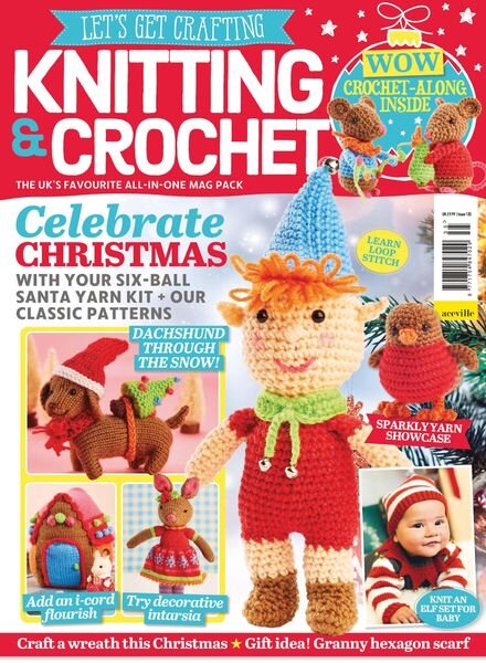 Let’s Get Crafting Knitting & Crochet – October 2021 Cover