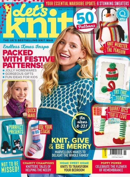 Let’s Knit – November 2021 Cover