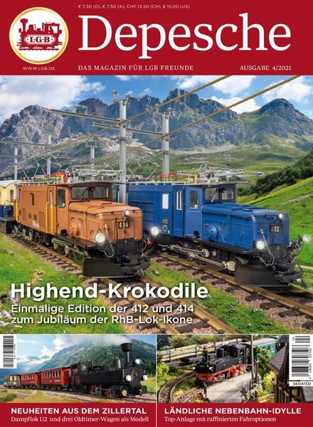 LGB Depesche – 06 November 2021 Cover
