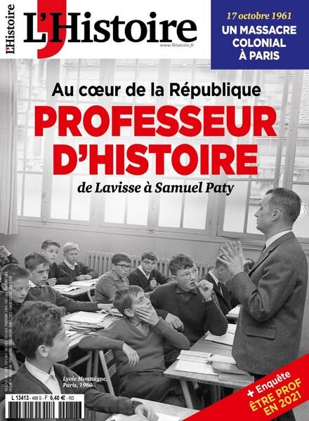 L’Histoire – Octobre 2021 Cover