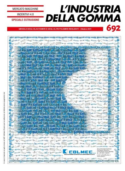 L’industria della Gomma – Ottobre 2021 Cover