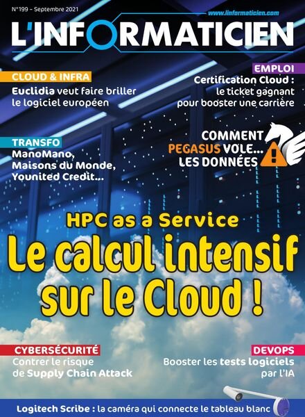 L’Informaticien – Septembre 2021 Cover