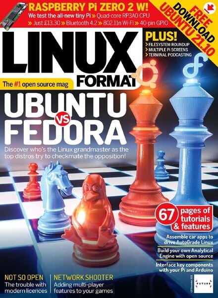 Linux Format UK – December 2021 Cover