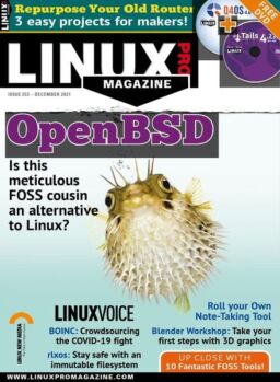 Linux Magazine USA – Issue 253 – December 2021